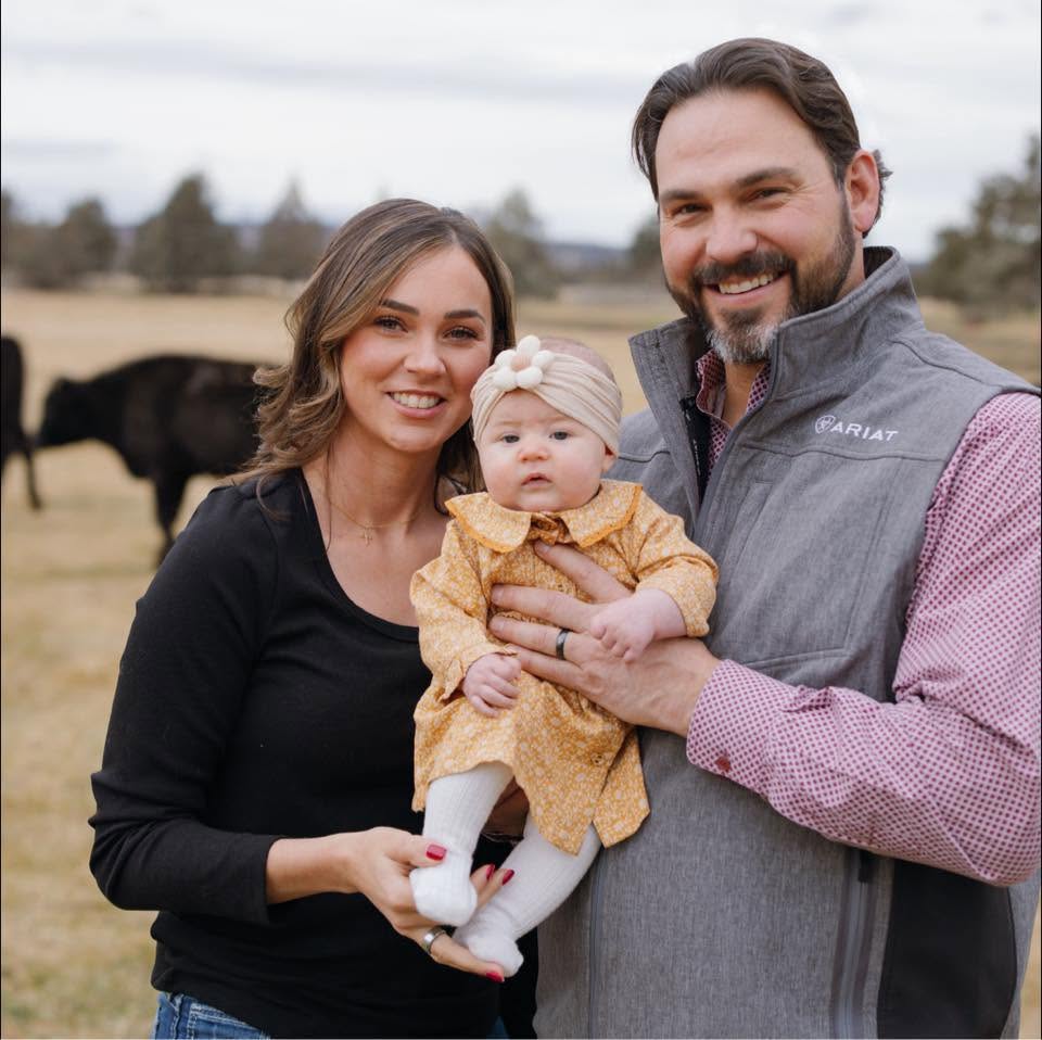 The York family on the ranch
